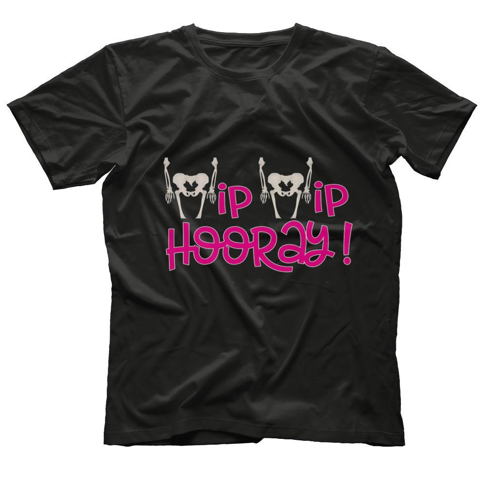 Womens Funny Hip Replacement Gift T-Shirt - Hip Hip Hooray!