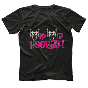 Womens Funny Hip Replacement Gift T-Shirt - Hip Hip Hooray!