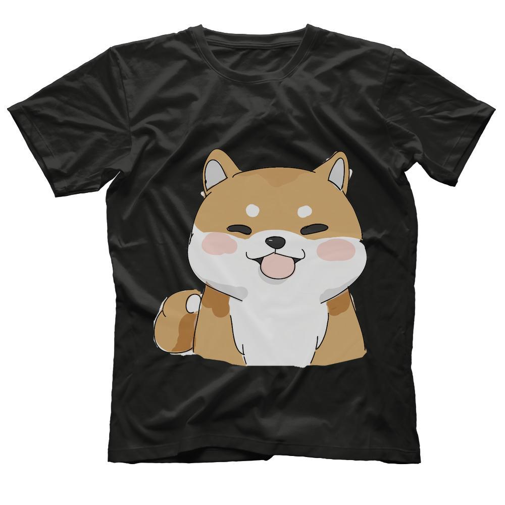 Shiba Inu T-shirt - Cute Japanese cartoon shiba dog