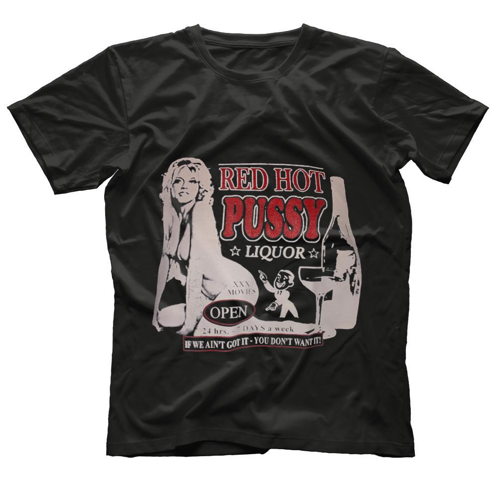Red-Hot-Pussy-Liquor-T-shirt Halloween horror gore rob zombi