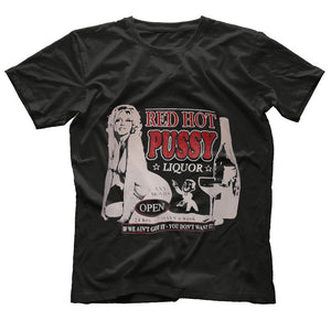 Red-Hot-Pussy-Liquor-T-shirt Halloween horror gore rob zombi