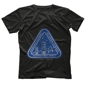 Star Trek Starfleet Academy Logo Faux Patch Premium T-Shirt