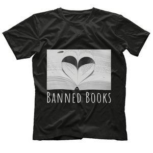 I Love Banned Books Shirt for Avid Readers