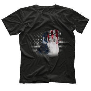 Australian Shepherd T-Shirt 4th Of July Gift For Dog Lovers