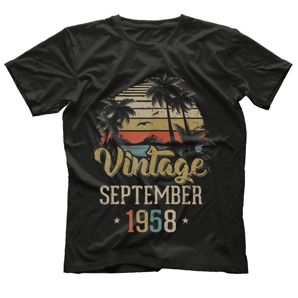 Retro Classic Vintage September 1958 60Th Birthday Gift