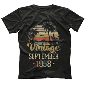 Retro Classic Vintage September 1958 60Th Birthday Gift
