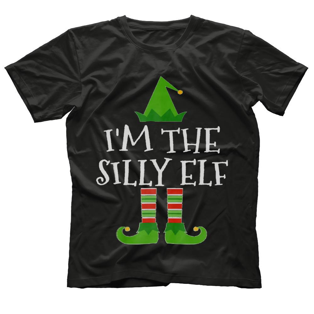 I'm The Silly Elf Matching Family Group Christmas T Shirt