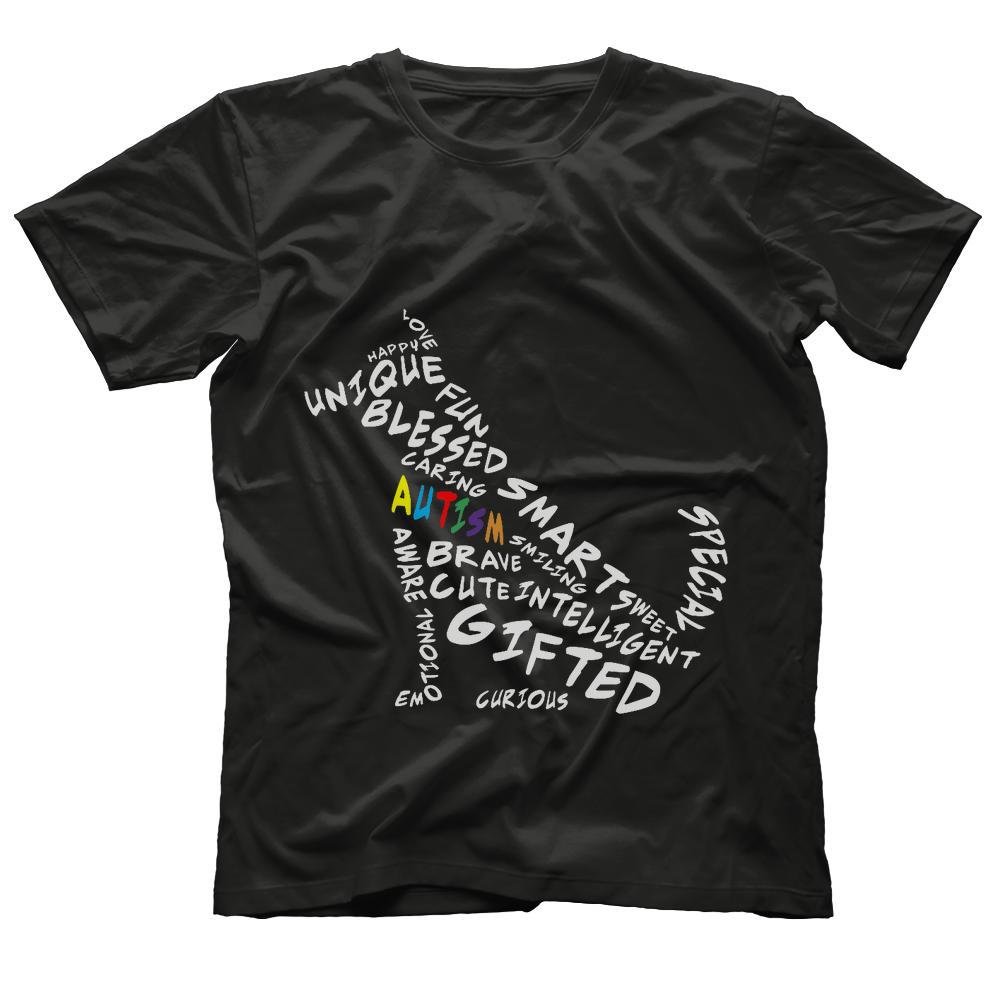 Autism Awareness Dog T-Shirt for Men Women Kids
