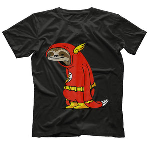Slow Cartoon Sloth Funny Shirt for Sleepy People or Nappers