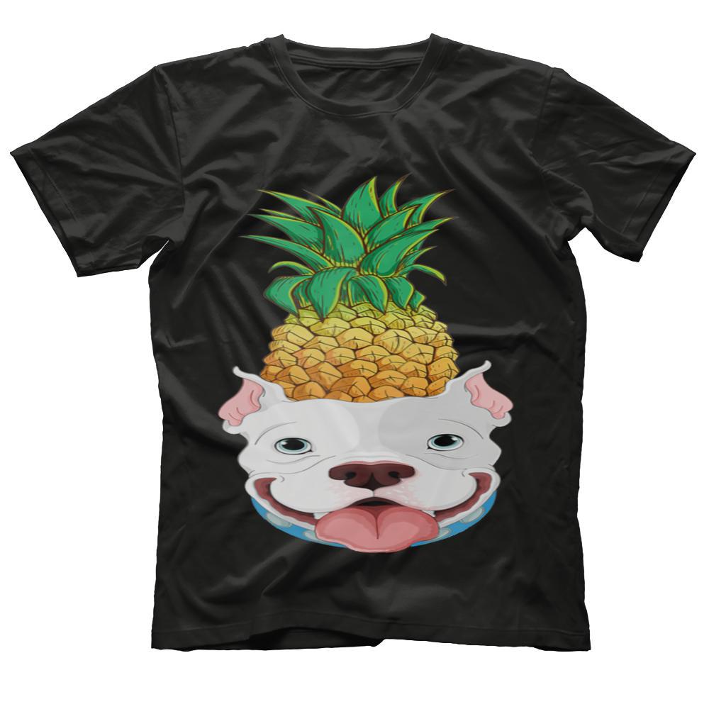 Pitbull Dog Pineapple Funny Shirt For Men Women Dog lovers