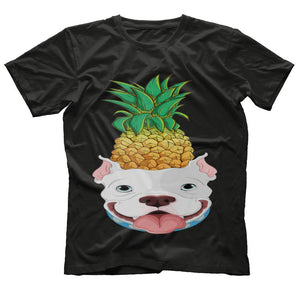 Pitbull Dog Pineapple Funny Shirt For Men Women Dog lovers