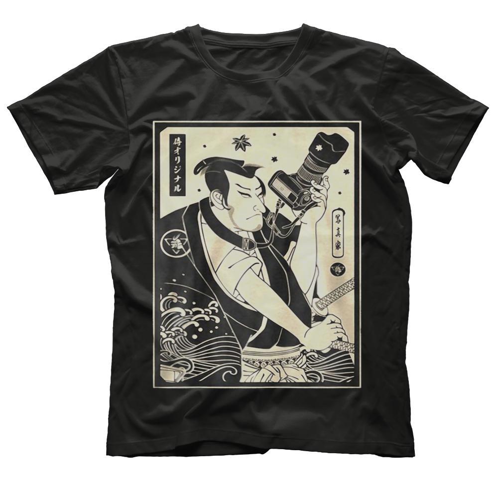 Samurai Photographer shirt Japanese gift