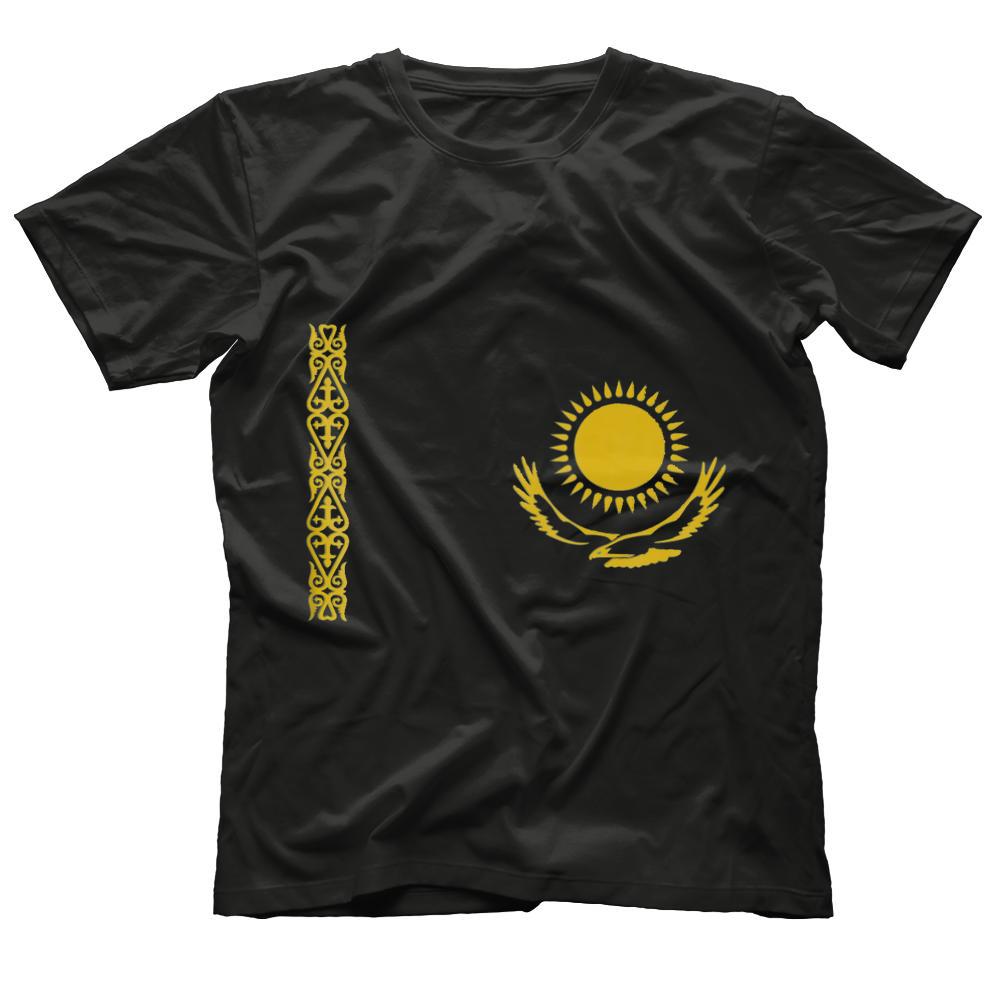 Kazakhstan Flag T-Shirt, Funny Custome Vexillology Shirt