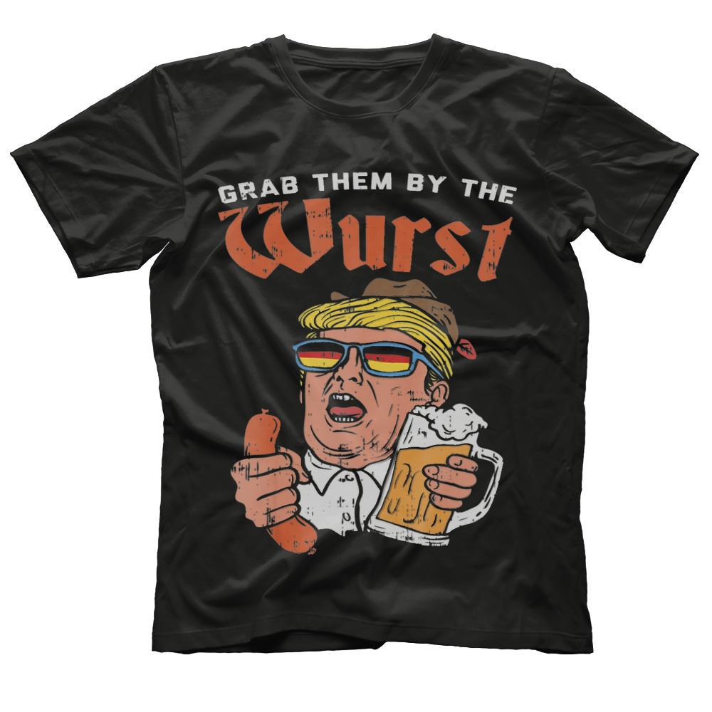 Trump Oktoberfest Shirt Funny Grab Them By The Wurst
