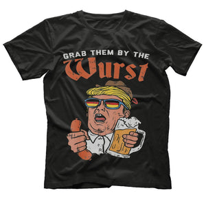 Trump Oktoberfest Shirt Funny Grab Them By The Wurst
